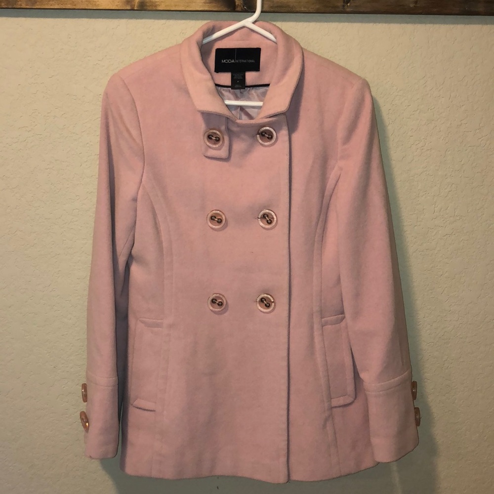 Light Pink Women’s Peacoat